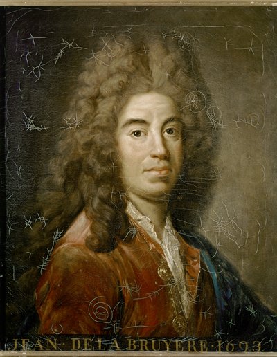 Jean de LA BRUYERE, portré. 1775 (olaj, vászon) alkotó: Elisabeth Louise Vigee Lebrun