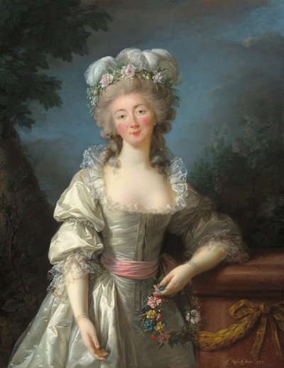 Madame du Barry portréja alkotó: Elisabeth Louise Vigee Lebrun