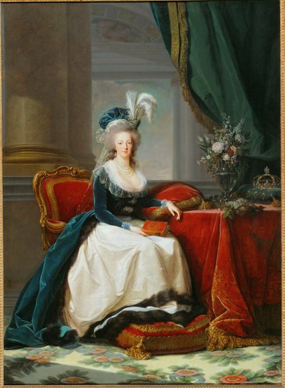 Marie-Antoinette királynő alkotó: Elisabeth Louise Vigee-Lebrun