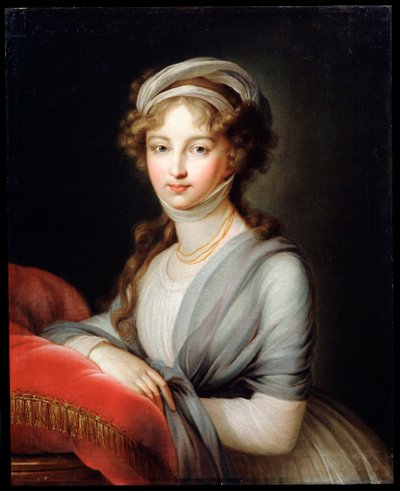 Erzsébet Alekszejevna császárné portréja, c1795 alkotó: Elisabeth Louise Vigee Lebrun