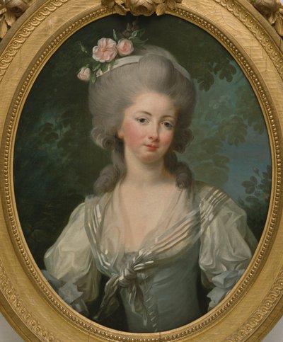 Ernestine-Frederique, Croy hercegnő portréja. alkotó: Elisabeth Louise Vigee-Lebrun