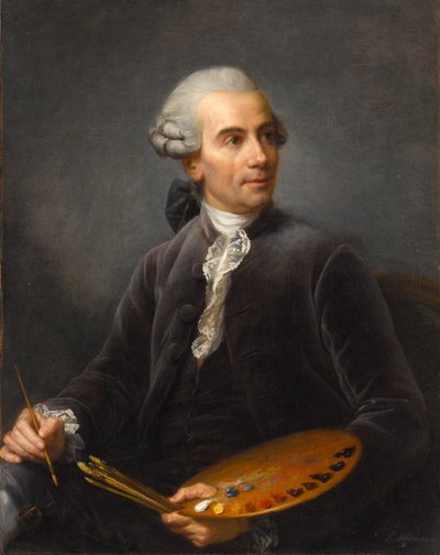 Joseph Vernet portréja 1719-1789, 1778. alkotó: Elisabeth Louise Vigee Lebrun