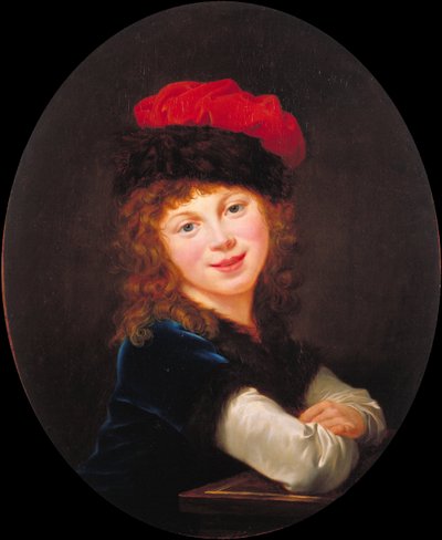 Egy lány portréja alkotó: Elisabeth Louise Vigee Lebrun