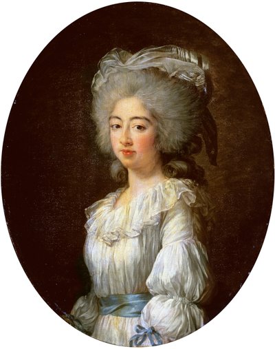 Louise Marie Josephine, Provence grófnőjének, majd Franciaország királynőjének portréja alkotó: Elisabeth Louise Vigee-Lebrun