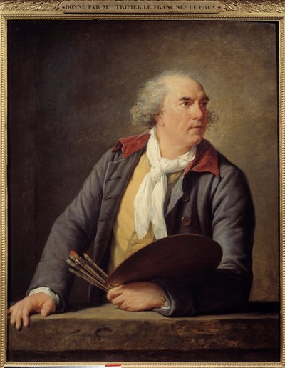 Hubert Robert (1733-1808) festő portréja. Marie Elisabeth Louise Vigee Le brun (vagy Vigee-Lebrun vagy Vigee Lebrun) festménye (1755-1842) alkotó: Elisabeth Louise Vigee-Lebrun