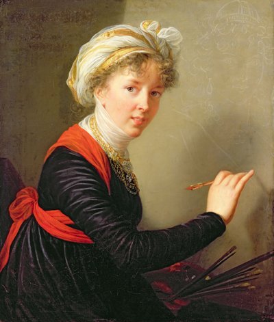 Önarckép, 1800 alkotó: Elisabeth Louise Vigee Lebrun