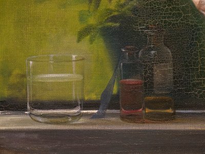 Egy sebesült dán katona, részlet alkotó: Elisabeth Maria Anna Jerichau-Baumann