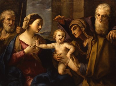 A Szent Család alkotó: Elisabetta Sirani