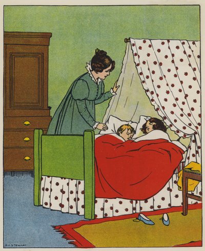 Alvásidő (színes litó) alkotó: Elise H. Stewart
