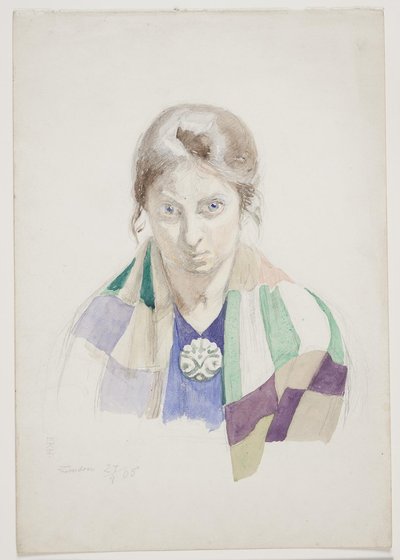 Olivia Holm-Møller portréja alkotó: Elise Konstantin Hansen