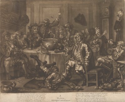 Egy éjféli modern beszélgetés alkotó: Elisha Kirkall