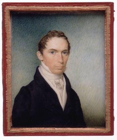 Stephen Salisbury II (1798-1884) (wc elefántcsonton) alkotó: Eliza Goodridge