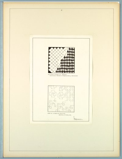 Történelmi dísz, kb. 1900 alkotó: Elizabeth A. Nedwill
