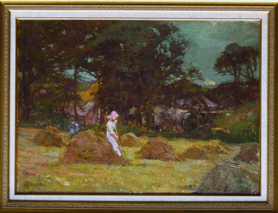 Széna kaszálása alkotó: Elizabeth Adela Stanhope Forbes