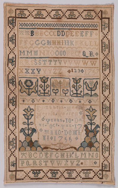Mintavevő alkotó: Elizabeth Ann Herpin Andrew