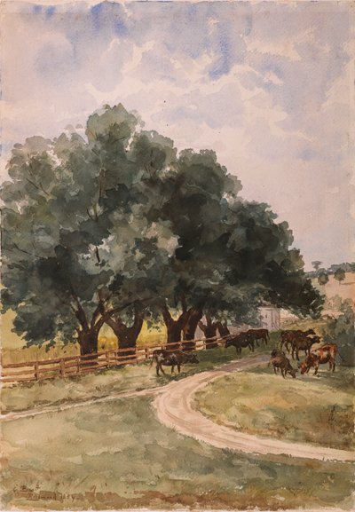 Richmond, 1884. alkotó: Elizabeth Boott Duveneck