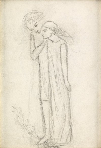 A szép hölgy irgalom nélkül, 1855 körül alkotó: Elizabeth Eleanor Siddal