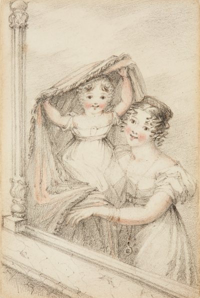 Viktória királynő gyerekként alkotó: Elizabeth Keith née Lindsay Heathcote