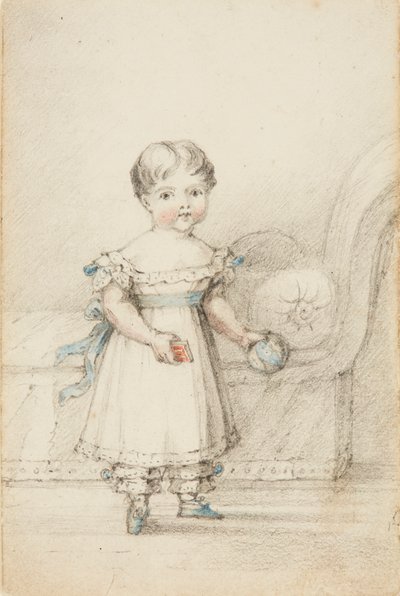 Viktória királynő gyerekként alkotó: Elizabeth Keith née Lindsay Heathcote