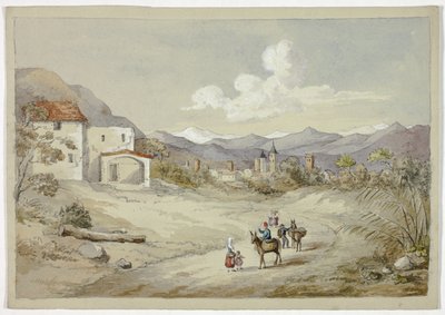 Albenga a Corniche (parti) úton alkotó: Elizabeth Murray