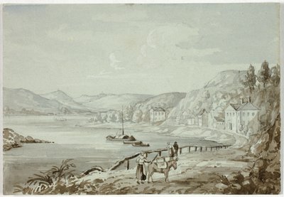 A Rajnán (recto) és Anya és gyermeke (verso) alkotó: Elizabeth Murray