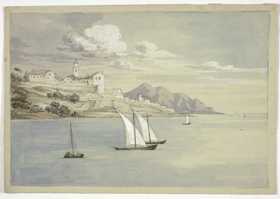 Portofino a tengerből, Genova alkotó: Elizabeth Murray