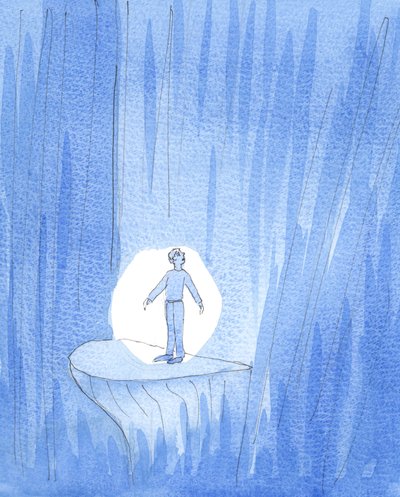 A bűnbe esett embernek jót tesz, ha mások imádkoznak érte, 2005 (akvarell, papír) alkotó: Elizabeth Wang