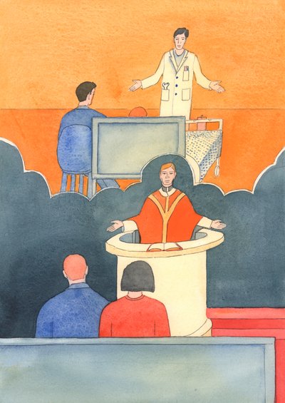 Egy sebésznek, aki komoly diagnózist ad fel, néha kevés reménye van a gyógyulásra, 2003 (papíron nem) alkotó: Elizabeth Wang
