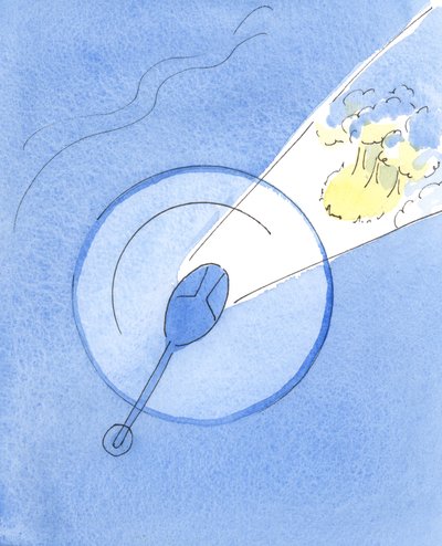 A keresztényeknek világos „látásuk van” az élet céljáról, az élet útjáról és az élet céljáról, 2004 (papíron nélkül) alkotó: Elizabeth Wang