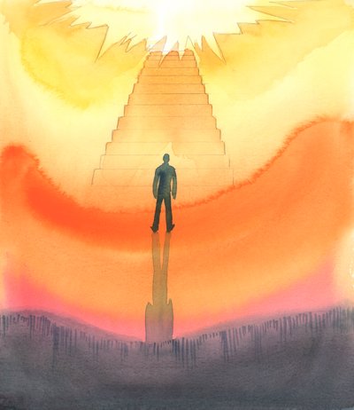 Egy napon mindannyiunknak ki kell állnia Isten elé, hogy számot adjon földi életünkről, saját „megítélésünkért”, 2004 (papíron nélkül) alkotó: Elizabeth Wang