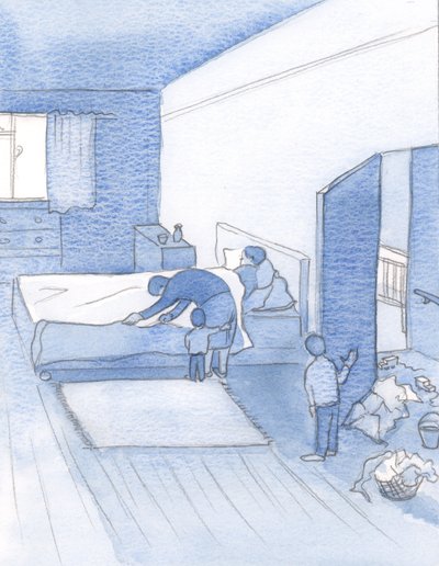 Emlékszem, elloptam az akaratomat, és Krisztussal táplálkoztam a túlélésért, hogy elvégezhessem mindennapi feladataimat, 2000 (papíron). alkotó: Elizabeth Wang