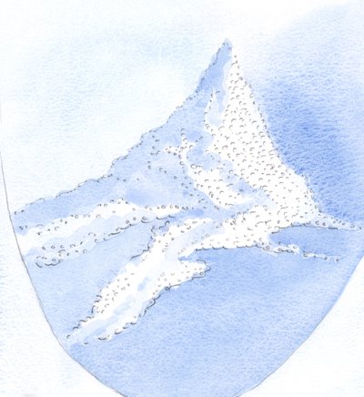 Láttam a "gyöngyök" lavináját, amelyek válaszul szolgáltak imáinkra. Isten „kincstárából” kiöntik azt, aki bízik benne., 2001 (papíron nem) alkotó: Elizabeth Wang