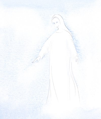 Bepillantást kaptam Szent Anyánk, Mária méltóságába és abba a dicsőségbe, amelyet most a mennyben kap., 2001 (papíron nem) alkotó: Elizabeth Wang