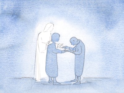 Megmutatták, hogy minden gyengéd szavam vagy gesztusom egy szent és boldog módja annak, hogy Krisztus általam üdvözöljön másokat, 2000 (papíron) alkotó: Elizabeth Wang