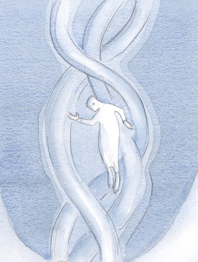 Ha imádságban vágyakozunk Isten után, és teljesítjük az Ő akaratát, akkor a Szentháromság vibráló belső életébe vonz bennünket, 2000 (papíron nem) alkotó: Elizabeth Wang