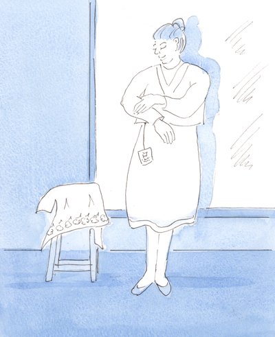 Jó, hogy gyönyörködünk a szép dolgokban, és hála Istennek értük, 2004 (papíron) alkotó: Elizabeth Wang