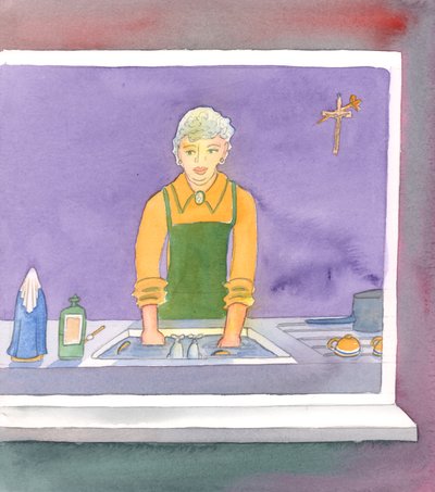 Az Úr azt akarja, hogy életben tartsuk a mennyország reménységét, 2004 (papíron nem) alkotó: Elizabeth Wang