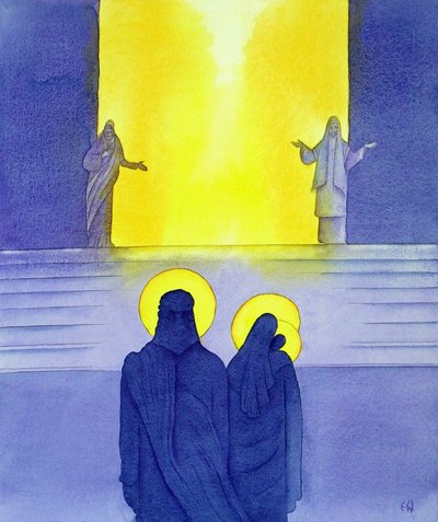 A bemutató a templomban, 2001 (papíron) alkotó: Elizabeth Wang