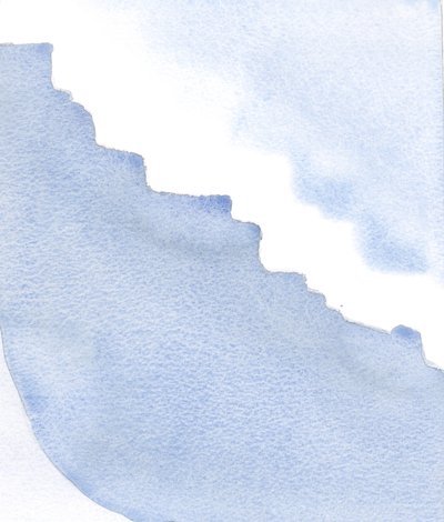 Krisztus kegyelme a tökéletlen lélek kemény, göröngyös felületére árad, aki - minden önátadásával - magába vonja a kegyelmet., 2001 (papíron) alkotó: Elizabeth Wang