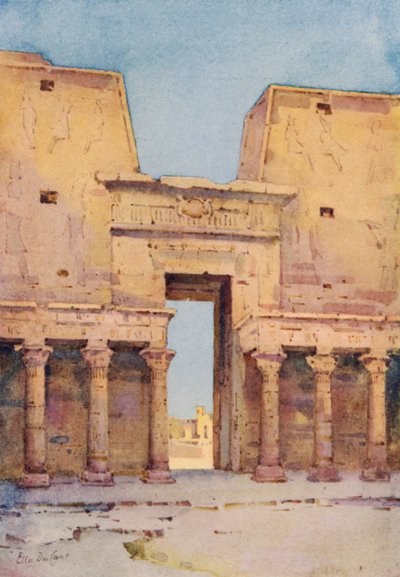 Edfu (színes lito) alkotó: Ella Du Cane