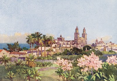 Las Palmas (színes litó) alkotó: Ella Du Cane