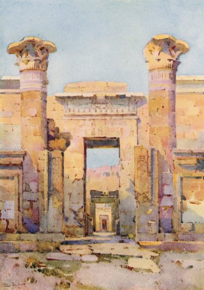 Medinet-Habu (fekete litó) alkotó: Ella Du Cane