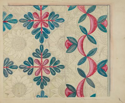 Patchwork paplan alkotó: Ella Josephine Sterling