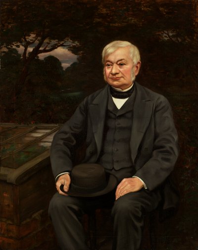 Joseph Livesey portréja (olaj, vászon) alkotó: Elliott Seabrooke