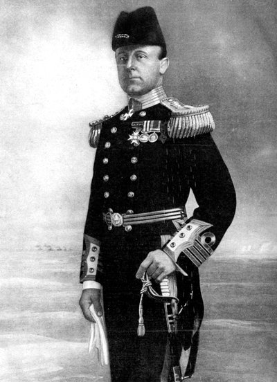 Sir John Rushworth Jellicoe admirális, főparancsnok, első világháború, 1914 alkotó: Elliott and Fry