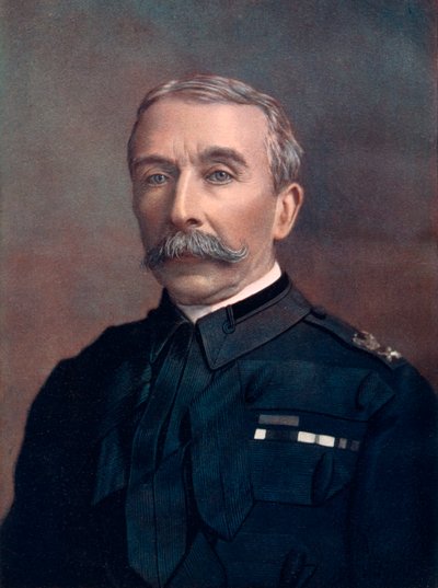 Edward Chapman tábornok, Skócia csapatainak parancsnoka, 1902. alkotó: Elliott and Fry