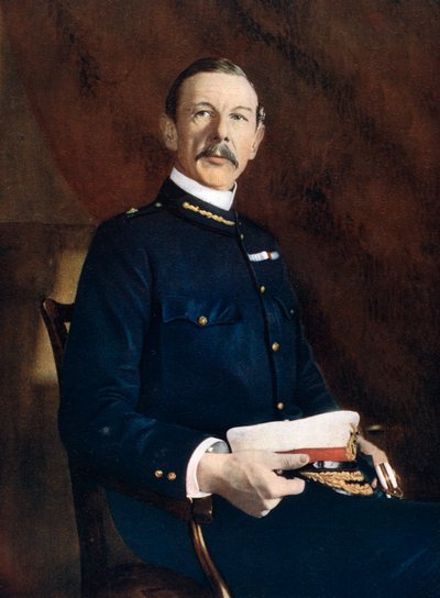 Sir HE Colvile altábornagy, a 9. hadosztály parancsnoka, dél-afrikai haderő, 1902. alkotó: Elliott and Fry