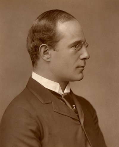 Richard Mansfield, brit színész-menedzser, 1888. alkotó: Elliott and Fry