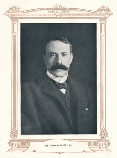 Sir Edward Elgar, 1895. alkotó: Elliott and Fry