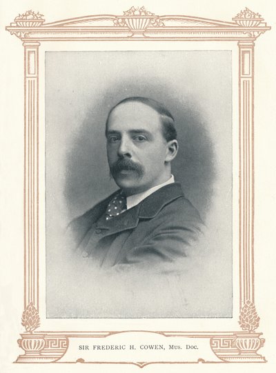 Sir Frederic H. Cowen, Mus. dok., 1910. alkotó: Elliott and Fry